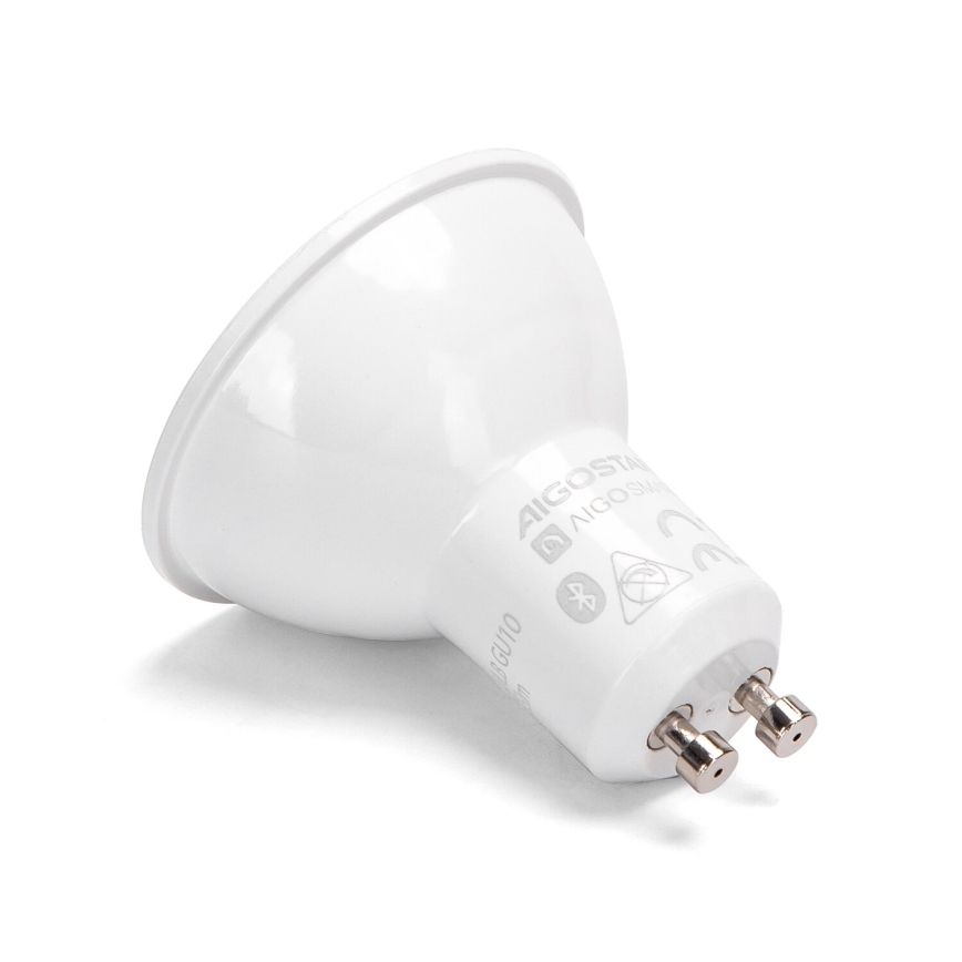 SADA 2x LED RGBW Stmív. žárovka MESH Smart GU10/6,5W/230V 2700-6500K + dálkové ovládání - Aigostar