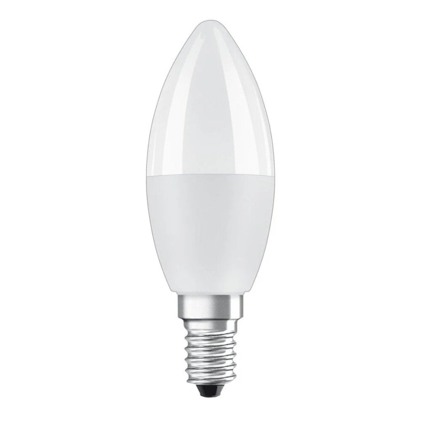 SADA 2x LED RGBW Stmívatelná žárovka B38 E14/4,9W/230V 2700K + dálkové ovládání - Osram