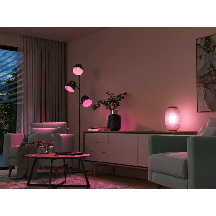 SADA 2x LED RGBW Stmívatelná žárovka Philips Hue White And Color Ambiance P45 E14/5,1W/230V 2000-6500K