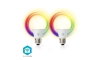 SADA 2x LED RGBW Stmívatelná žárovka SmartLife E27/9W/230V Wi-Fi 2700-6500K