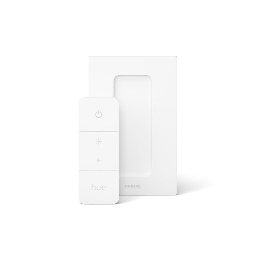 SADA 2x LED Stmívatelná žárovka Philips Hue WHITE AMBIANCE GU10/4,2W/230V  2200-6500K + dimmer switch
