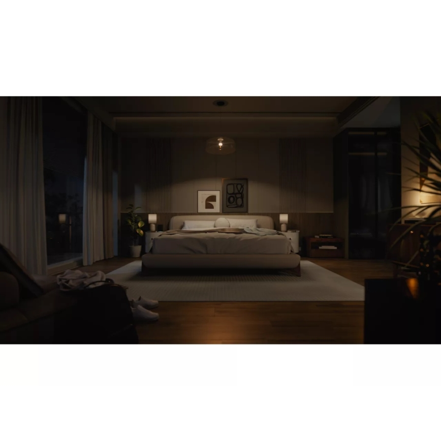 SADA 2x LED Stmívatelná žárovka Philips Hue WHITE AMBIANCE E27/6W/230V 1000-20000K