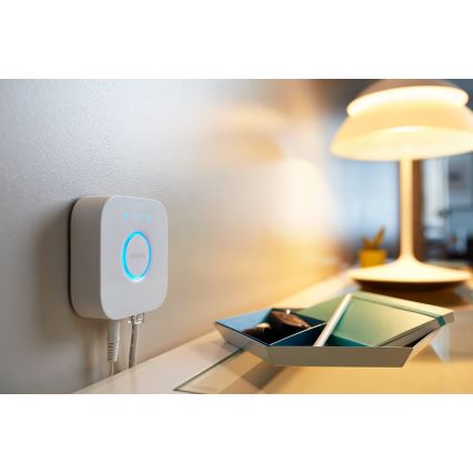 SADA 2x LED Stmívatelná žárovka Philips Hue WHITE AMBIANCE GU10/4,2W/230V 2200-6500K + Hue bridge