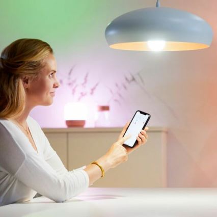 SADA 2x LED Stmívatelná žárovka A60 E27/9W/230V 2700K Wi-Fi + dálkové ovládání - WiZ
