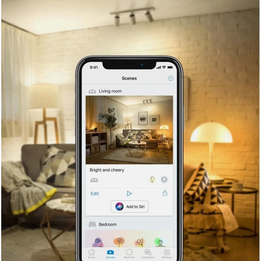 SADA 2x LED Stmívatelná žárovka A60 E27/9W/230V 2700K Wi-Fi + dálkové ovládání - WiZ