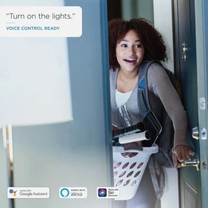 SADA 2x LED Stmívatelná žárovka A60 E27/9W/230V 2700K Wi-Fi + dálkové ovládání - WiZ