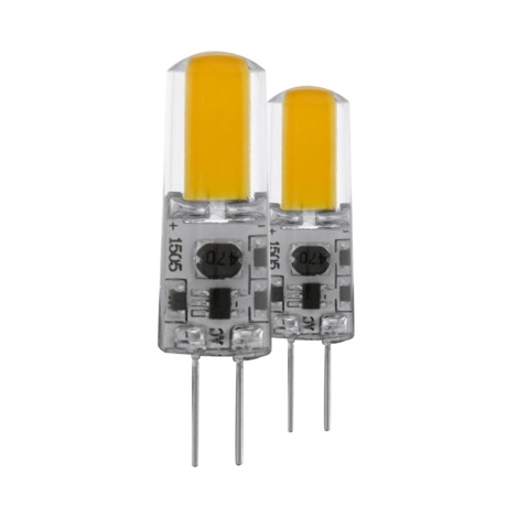 SADA 2x LED Stmívatelná žárovka G4/1,8W/12V 2700K - Eglo 11552