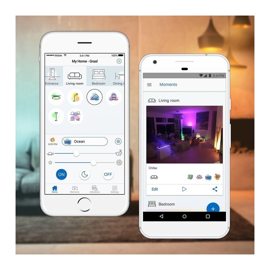 SADA 2x LED Stmívatelná žárovka GU10/6,5W/230V 2700-6500K Wi-Fi - WiZ
