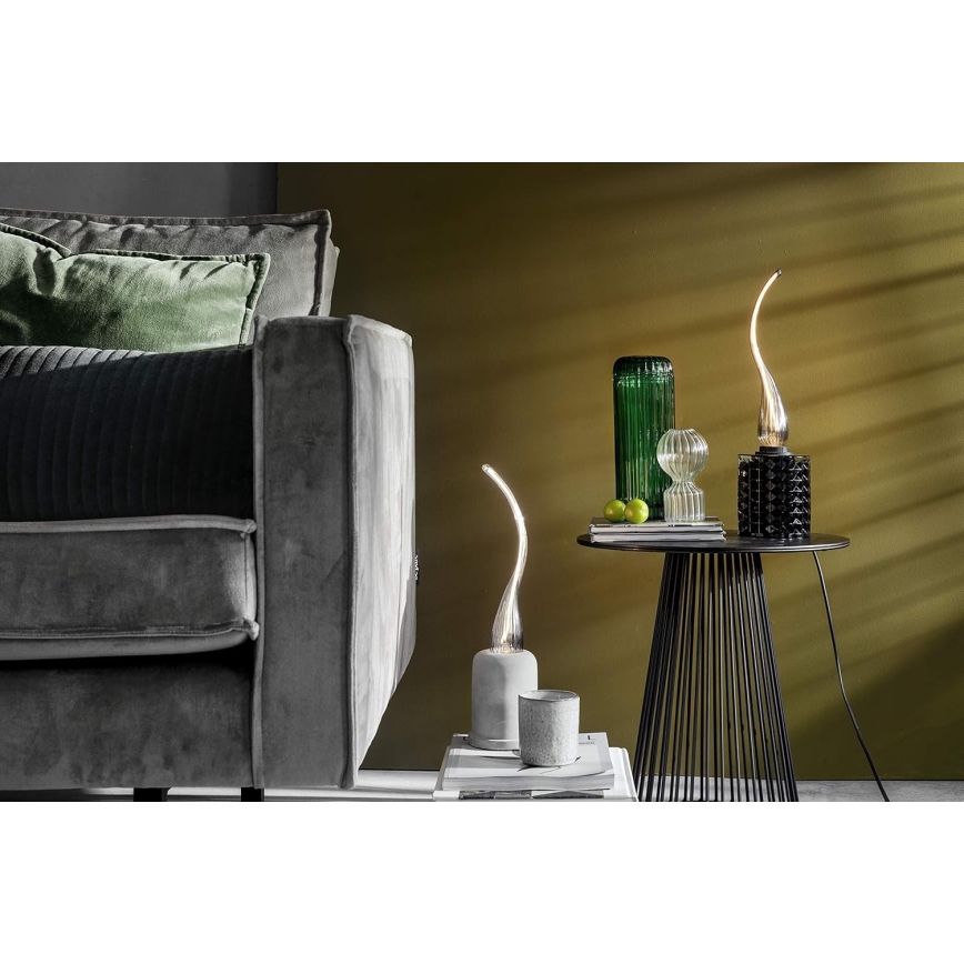SADA 2x LED Stmívatelná žárovka LAMDA E27/4W/230V 2100K čirá