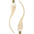 SADA 2x LED Stmívatelná žárovka LAMDA E27/4W/230V 2100K zlatá
