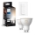 SADA 2x LED Stmívatelná žárovka Philips Hue WHITE AMBIANCE GU10/4,2W/230V  2200-6500K + dimmer switch