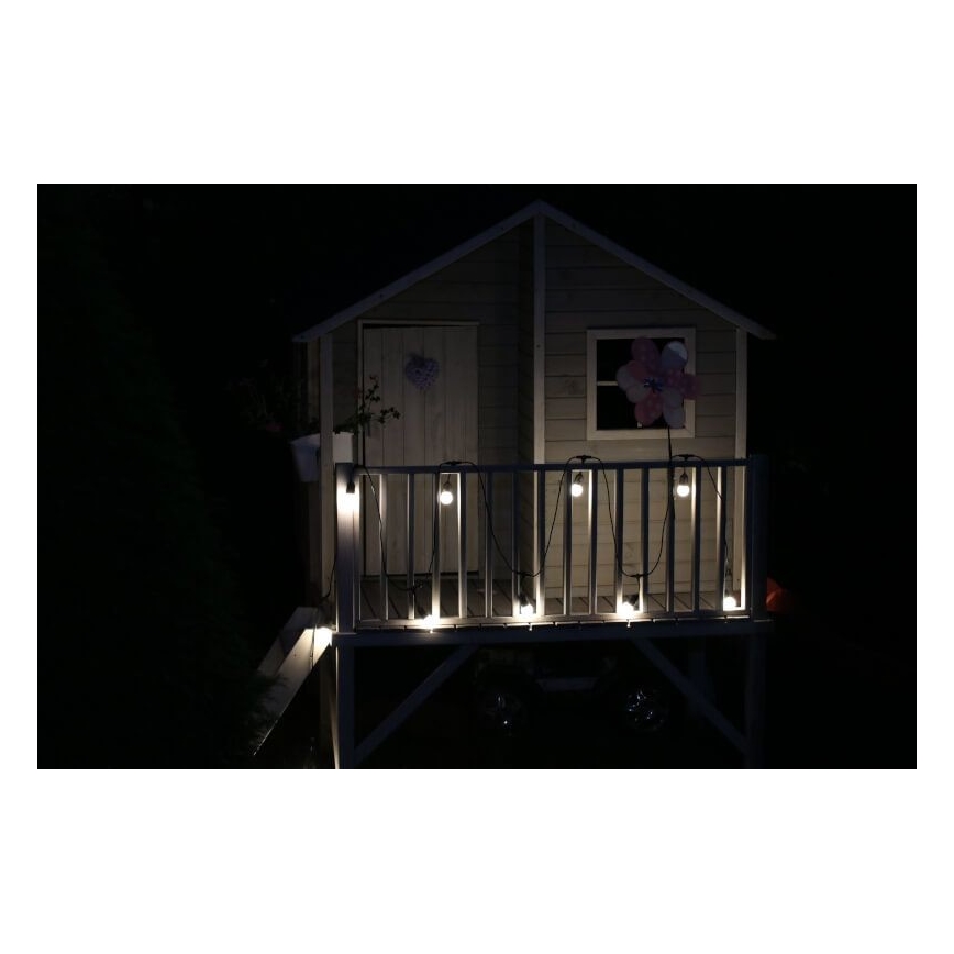 SADA 2x LED Žárovka PARTY E27/0,5W/36V bílá 3000K