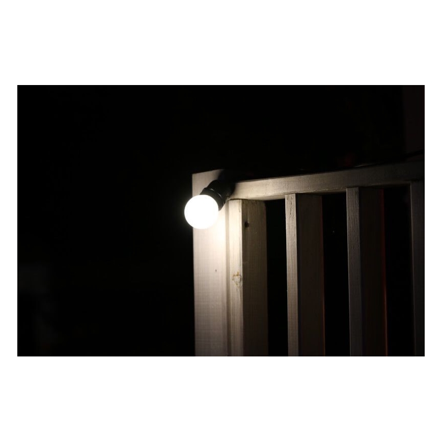 SADA 2x LED Žárovka PARTY E27/0,5W/36V bílá 3000K