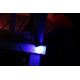 SADA 2x LED Žárovka PARTY E27/0,5W/36V modrá 3000K