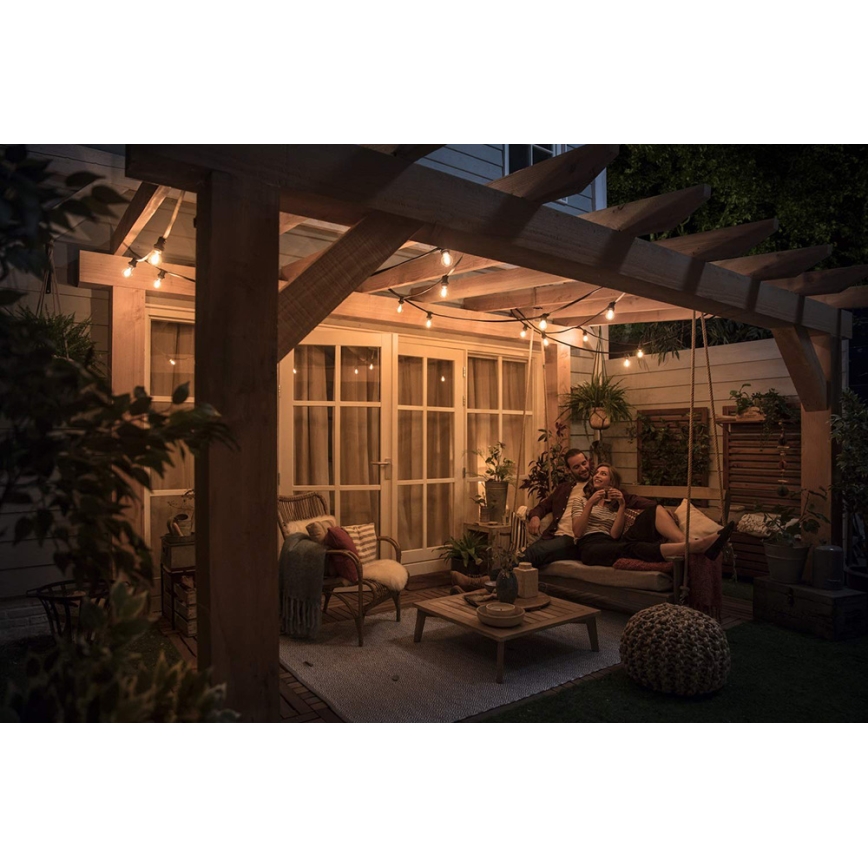 SADA 2x LED Žárovka Philips B35 E14/2W/230V 2700K