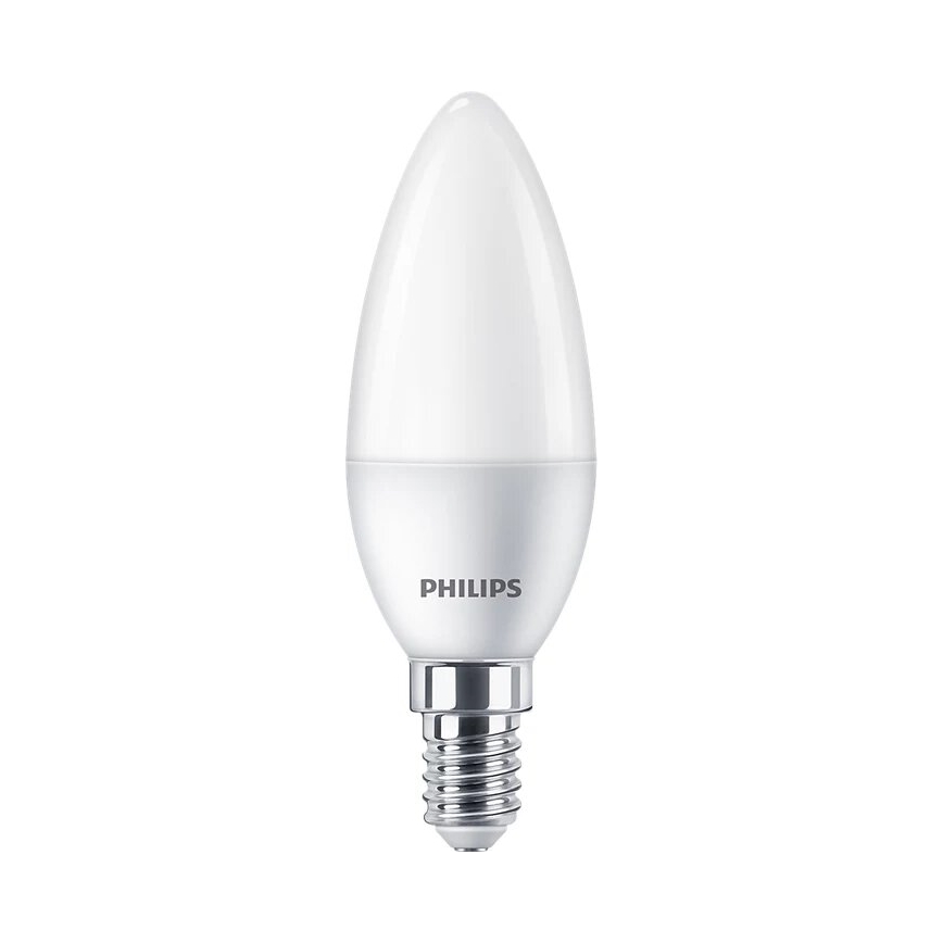 SADA 2x LED Žárovka Philips B35 E14/5W/230V 4000K