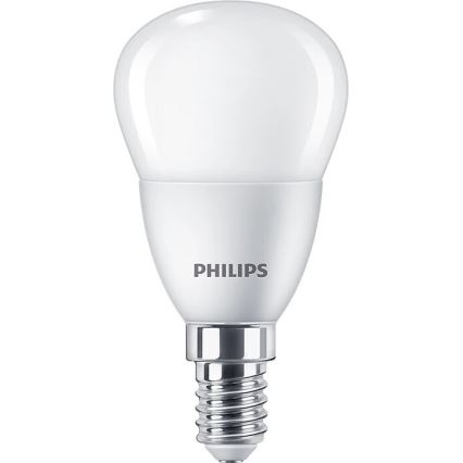 SADA 2x LED Žárovka Philips P45 E14/5W/230V 4000K