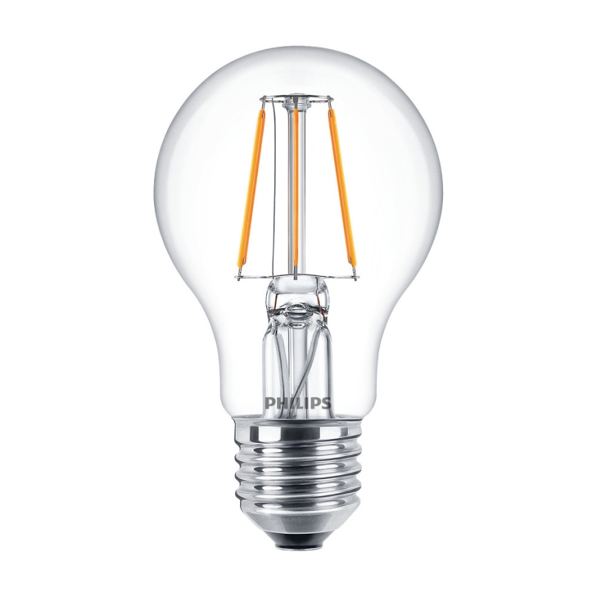 SADA 2x LED Žárovka VINTAGE Philips A60 E27/4,3W/230V 2700K