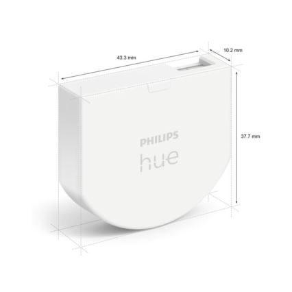 SADA 2x Modul nástěnného vypínače Philips Hue SWITCH