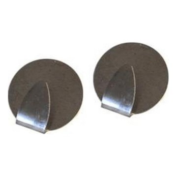 SADA 2x Nástěnný háček TORO matný chrom