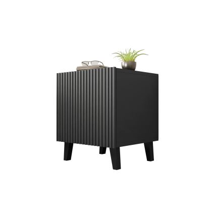 SADA 2x Noční stolek VAMOS 45x40 cm antracit