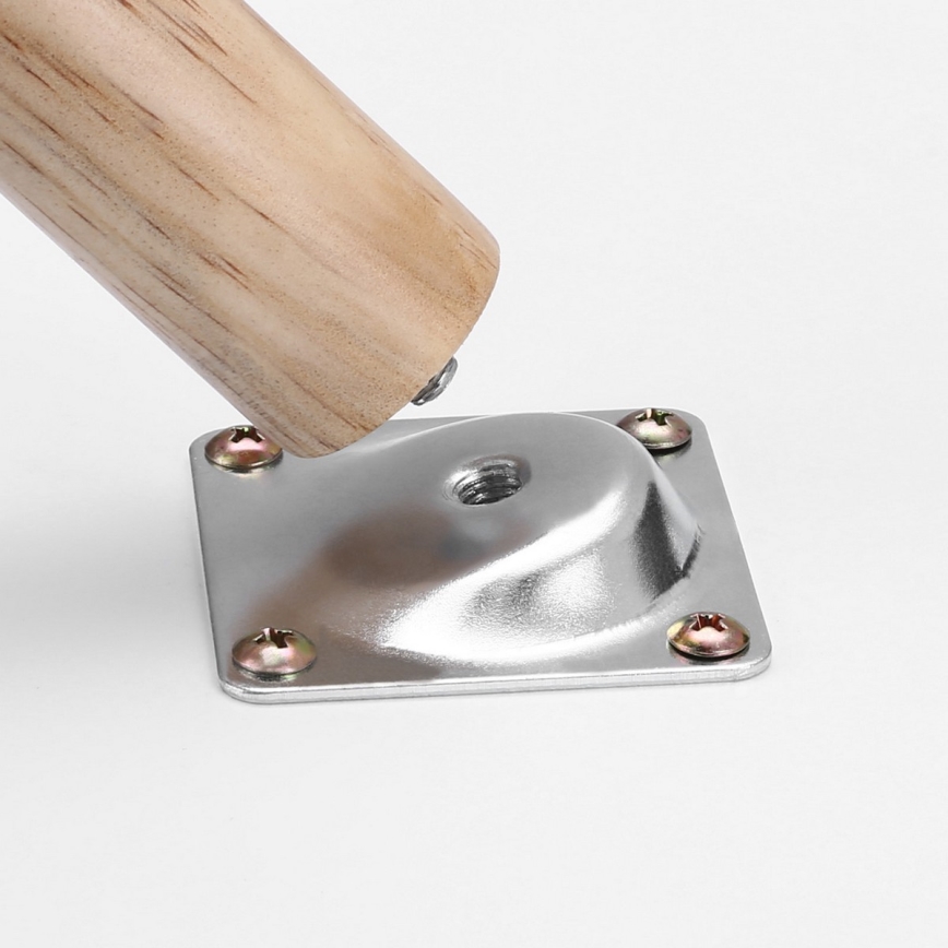 Sada 2x odkládací stolek SERA bílá/hnědá