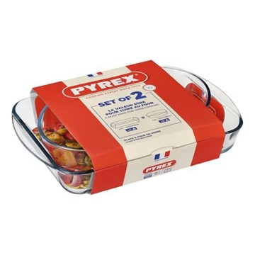 SADA 2x Pekáč PYREX 2,7/2,2 l