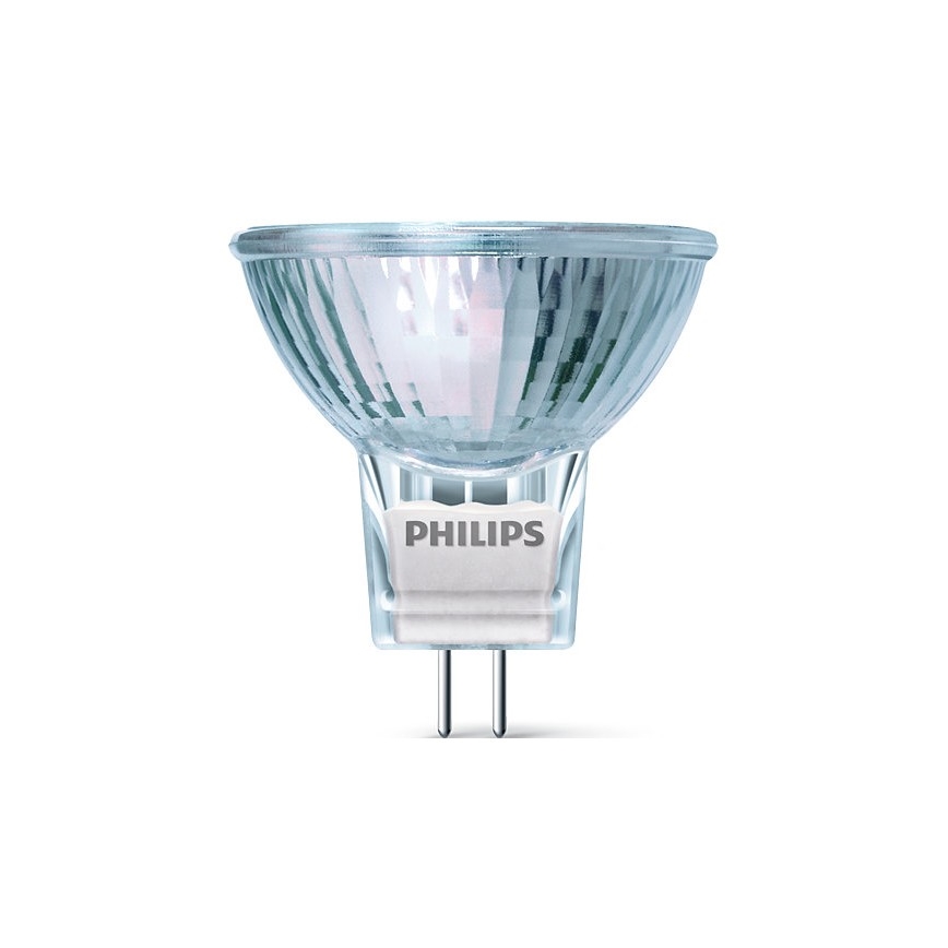 SADA 2x Průmyslová žárovka Philips HALOGEN GU4/20W/12V 3000K