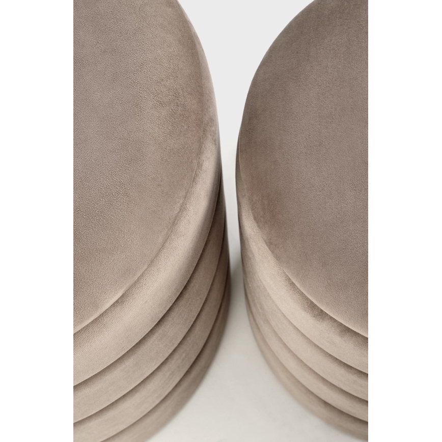 SADA 2x Taburet PAX pr. 33/40 cm taupe