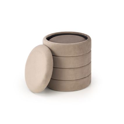 SADA 2x Taburet PAX pr. 33/40 cm taupe