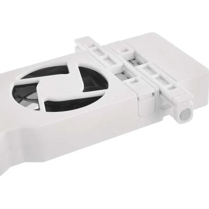 SADA 2x Ventilátor pod topení 5/230V bílá
