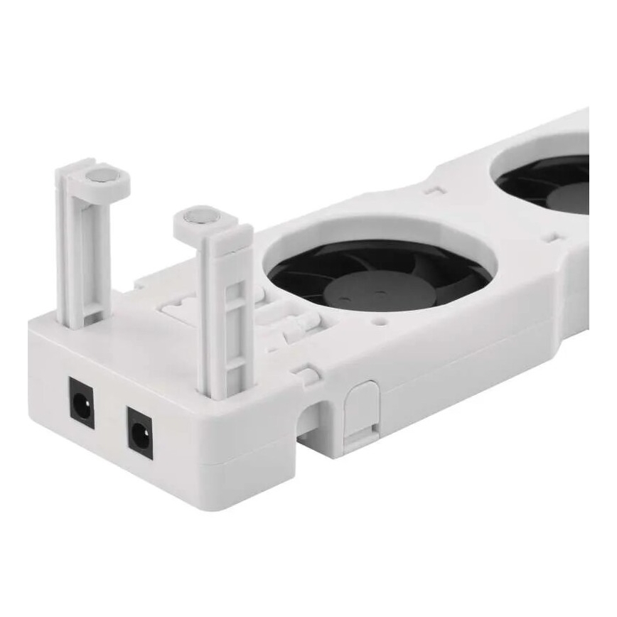 SADA 2x Ventilátor pod topení 5/230V bílá