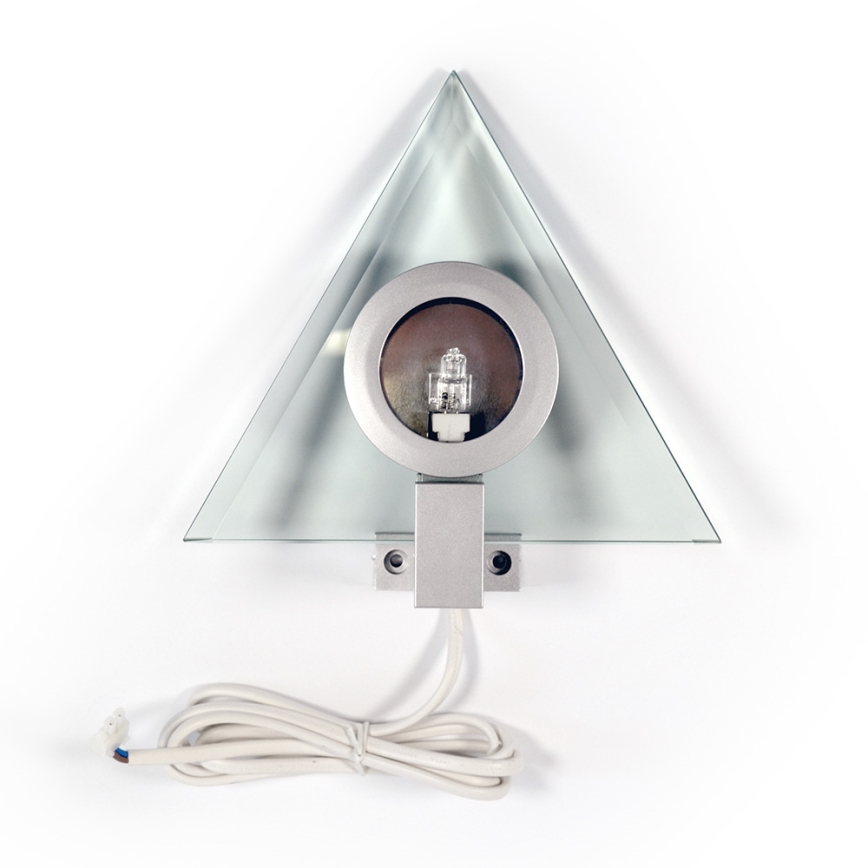 SADA 3x Bodové svítidlo PYRAMID 3xG4/20W/230V