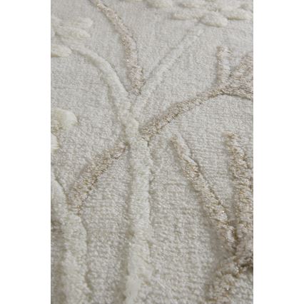 SADA 3x Koupelnová předložka ORKIDE 60/60/100 cm béžová