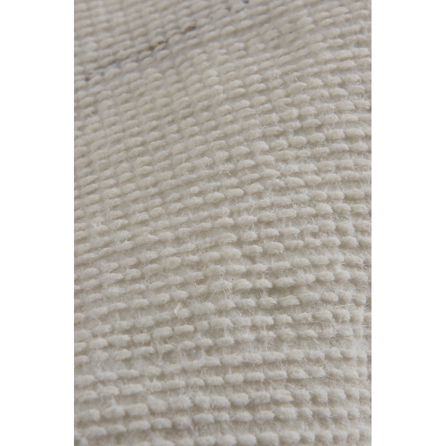 SADA 3x Koupelnová předložka ORKIDE 60/60/100 cm béžová