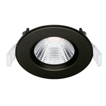 SADA 3x LED Koupelnové podhledové svítidlo LED/5,5W/230V 2700K IP65 černá