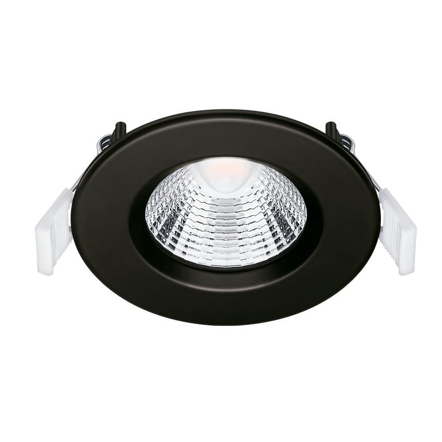 SADA 3x LED Koupelnové podhledové svítidlo LED/5,5W/230V 2700K IP65 černá