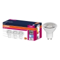SADA 3x LED Reflektorová žárovka PAR16 GU10/6,9W/230V 4000K 60° - Osram