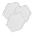 SADA 3x LED RGBIC+CCT Stmívatelný panel - rozšíření LED/1,8W/230V Wi-Fi Tuya