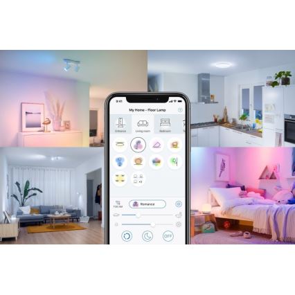 SADA 3x LED RGBW Stmívatelná žárovka PAR16 GU10/4,7W/230V 2200-6500K Wi-Fi - WiZ