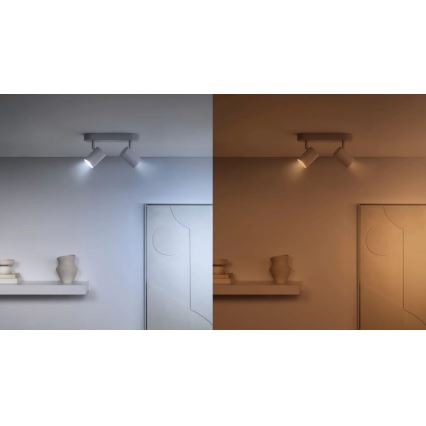 SADA 3x LED RGBW Stmívatelná žárovka PAR16 GU10/4,7W/230V 2200-6500K Wi-Fi - WiZ