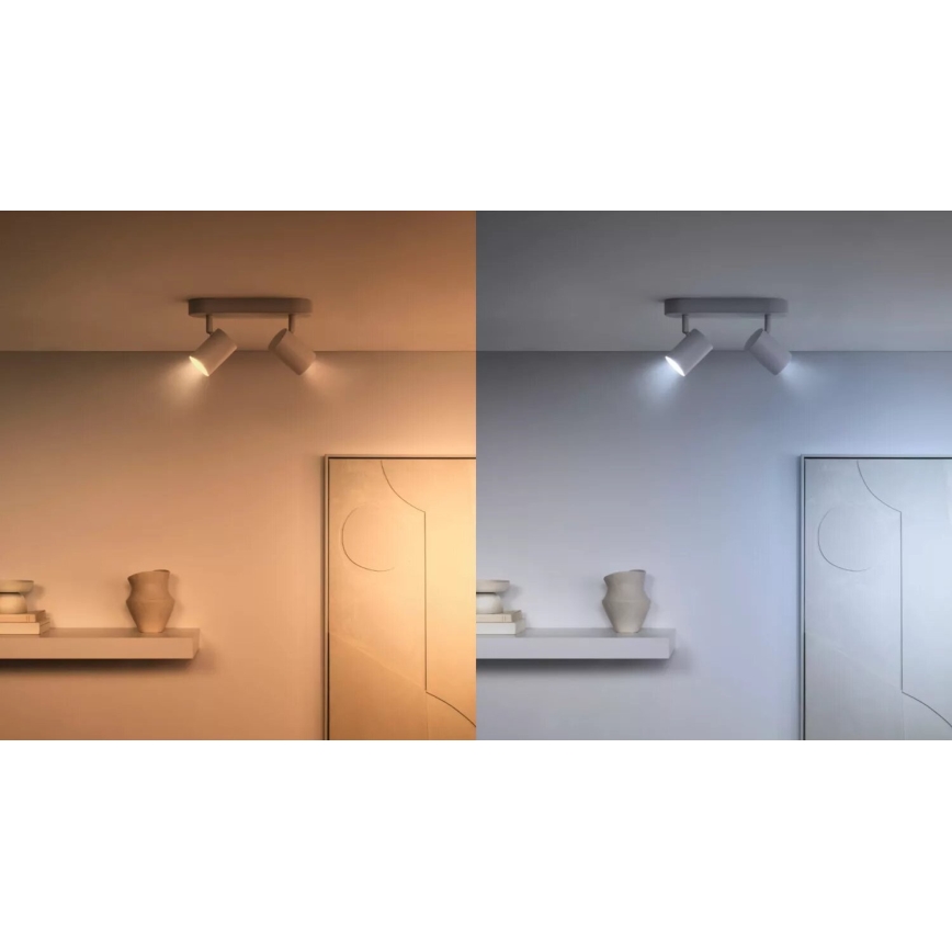 SADA 3x LED RGBW Stmívatelná žárovka PAR16 GU10/4,7W/230V 2200-6500K Wi-Fi - WiZ