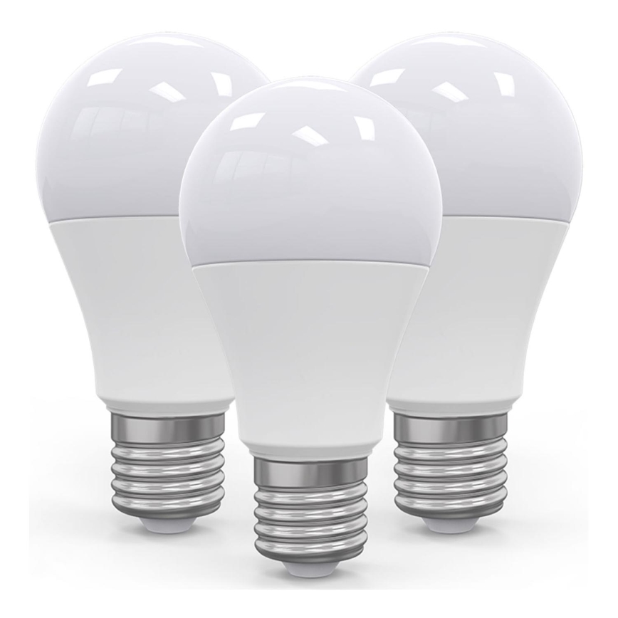 SADA 3x LED Žárovka E27/12W/230V 2800K