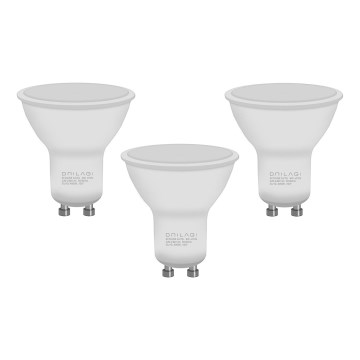 SADA 3x LED Žárovka ECOLINE GU10/6W/230V 4000K - Brilagi