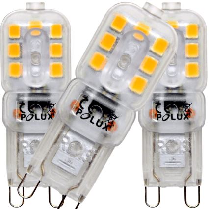 SADA 3x LED Žárovka G9/2,5W/230V 3000K