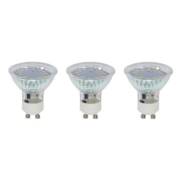 SADA 3x LED žárovka GU10/3W - Briloner 0520-003 SADA 3x LED žárovka GU10/3W - Briloner 0520-003
