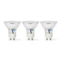 SADA 3x LED Žárovka GU10/4,5W/230V 2700K