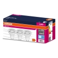 SADA 3x LED Žárovka PAR16 GU10/6,9W/230V 4000K - Osram