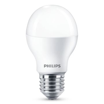 SADA 3x LED Žárovka Philips E27/6W/230V 2700K