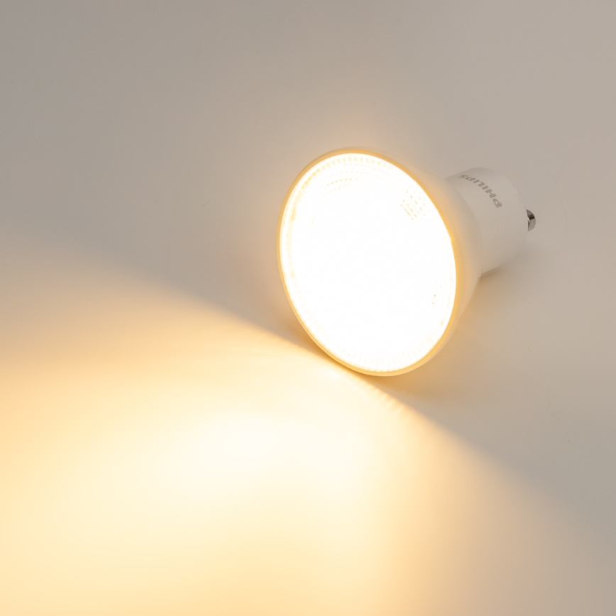 SADA 3x LED Žárovka Philips GU10/4,7W/230V 2700K